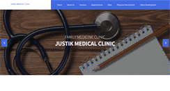 Desktop Screenshot of justikmedical.com